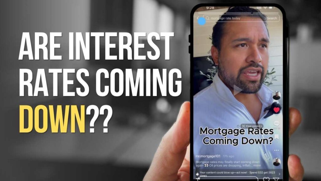 Alt Text: Mortgage rate update explaining how falling oil prices could affect interest rates