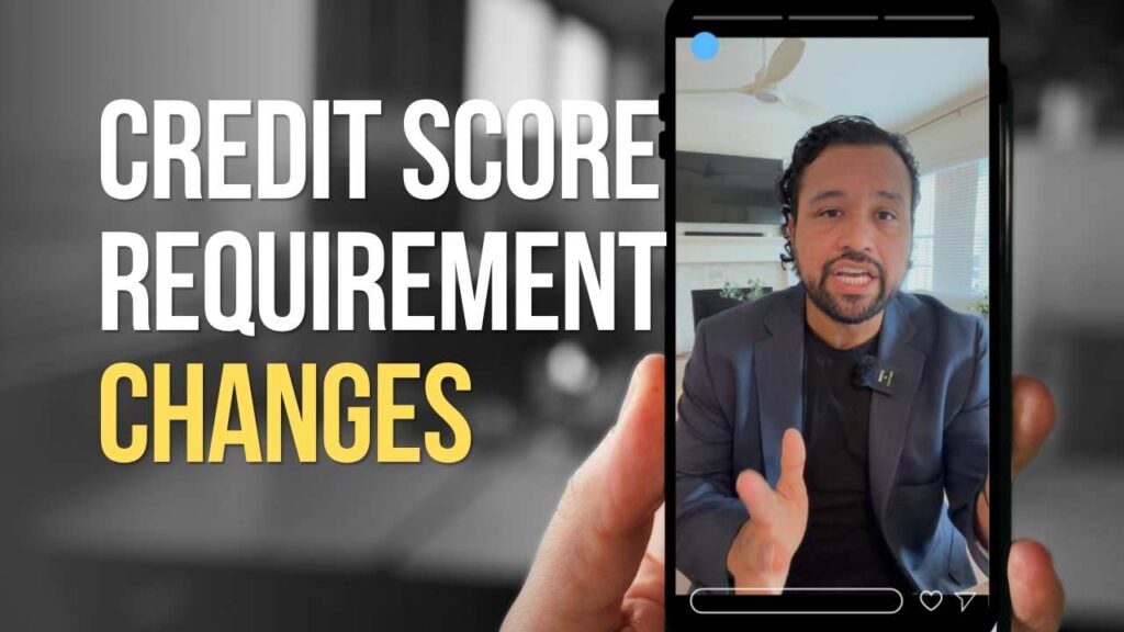 Home buyer reviewing VantageScore 4.0 mortgage credit score changes on a laptop.